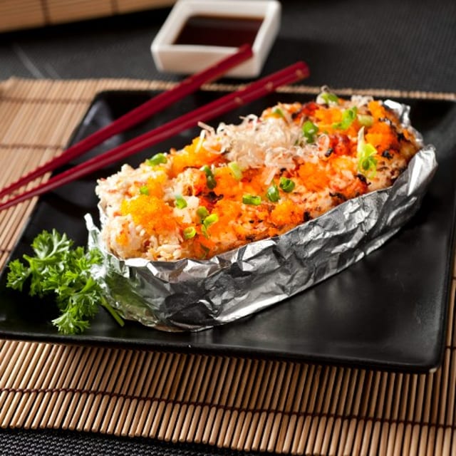 Langostino Fire Roll.